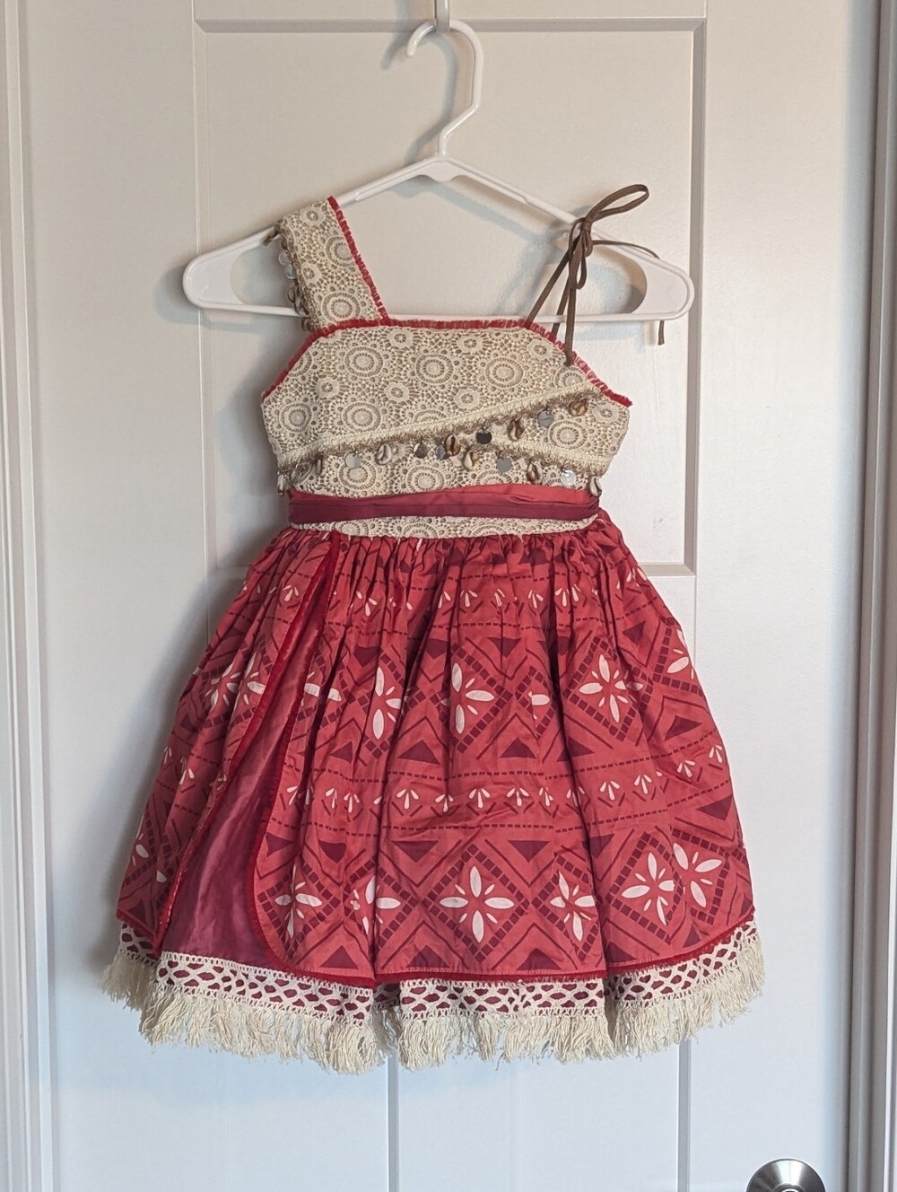 M. Joy Moana Island Princess Boutique Costume sz 7-8